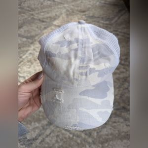 C.C. Baseball Hat with Ponytail Hole